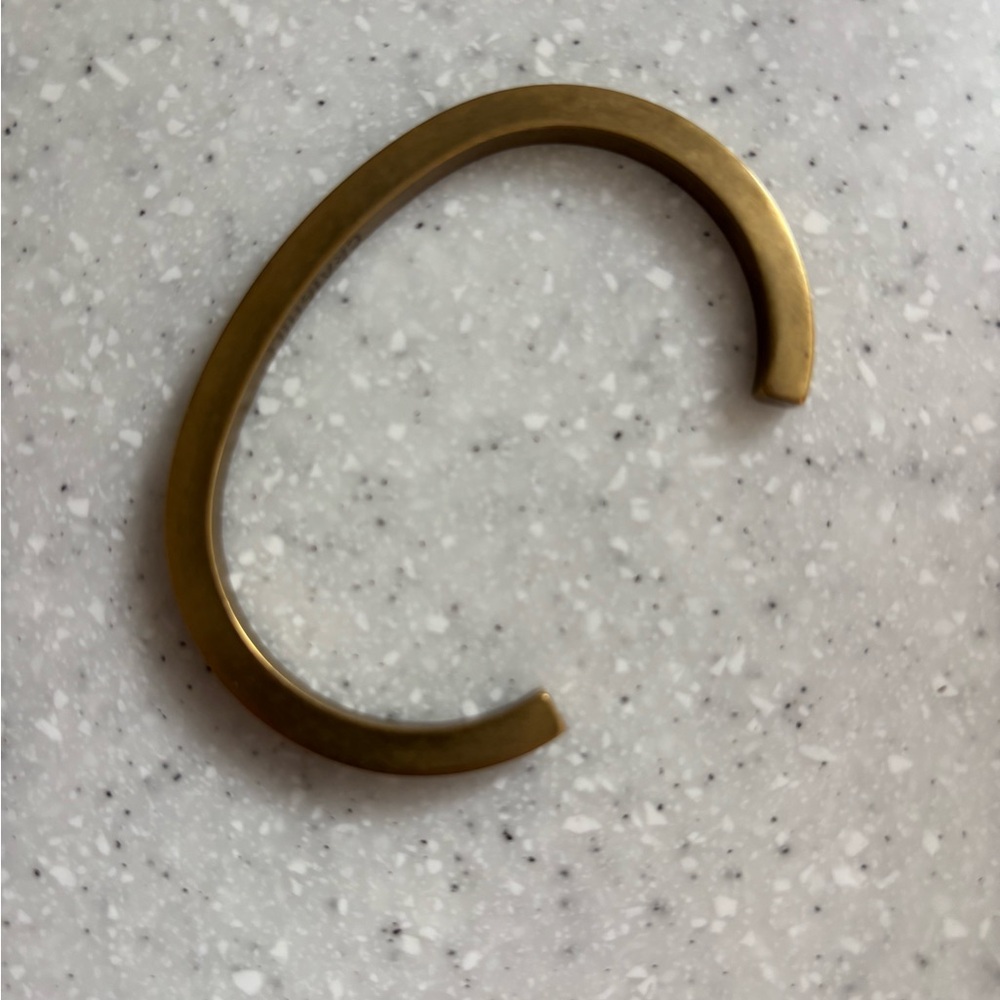 Brass Cuff Bracelet by Craighill